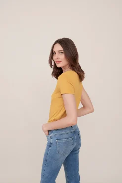 T-Shirt Maddy Jaune Femme*CAROLL Hot