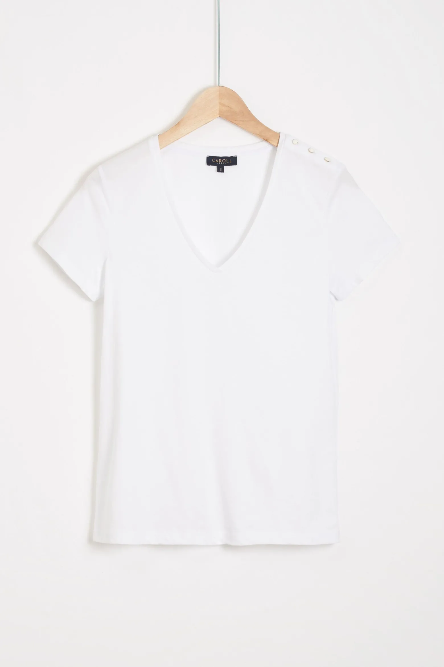 T-Shirt Manon Blanc Femme*CAROLL Online