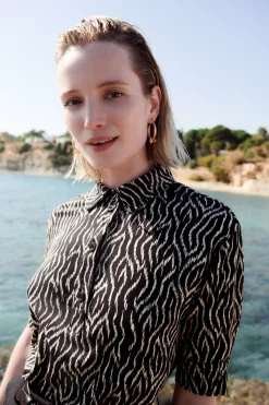 Tshirt Matilde Noir Femme*CAROLL Flash Sale