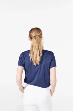 T-Shirt Nessa Bleu Marine Femme*CAROLL Flash Sale