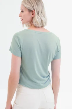 T-Shirt Nessa Vert Clair Femme*CAROLL Flash Sale