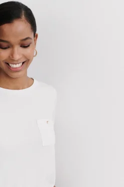 T-Shirt Ninon Ivoire Femme*CAROLL Outlet