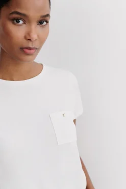 T-Shirt Ninon Ivoire Femme*CAROLL Outlet