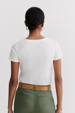 T-Shirt Ninon Ivoire Femme*CAROLL Outlet