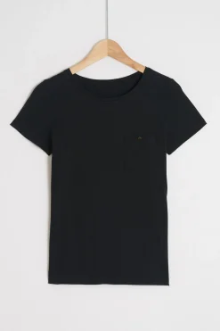 T-Shirt Ninon Noir Femme*CAROLL Discount