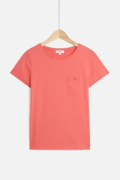 T-Shirt Ninon Rose Corail Femme*CAROLL Hot