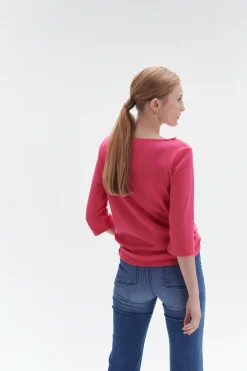 T-Shirt Olympe Rose Fushia Femme*CAROLL Flash Sale