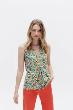 T-Shirt Suzanne Jaune Or Femme*CAROLL Online