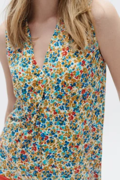 T-Shirt Suzanne Jaune Or Femme*CAROLL Online