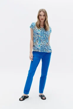 Tshirt Taele Bleu Femme*CAROLL Shop