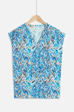 Tshirt Taele Bleu Femme*CAROLL Shop