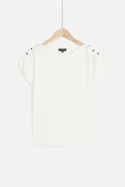 T-Shirt Talissa Ivoire Femme*CAROLL Best Sale
