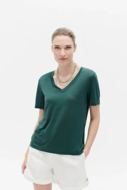 Tshirt Tini Bleu Turquoise Femme*CAROLL Shop