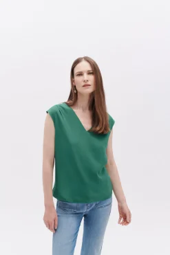 T-Shirt Tkaren Vert Menthe Femme*CAROLL Online