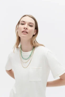 T-Shirt Tvega Blanc Femme*CAROLL Cheap