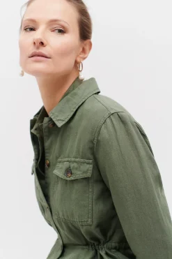 Veste Grace Vert Kaki Femme*CAROLL Shop