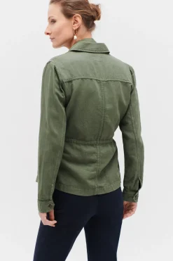Veste Grace Vert Kaki Femme*CAROLL Shop