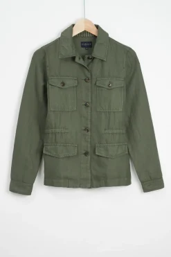 Veste Grace Vert Kaki Femme*CAROLL Shop