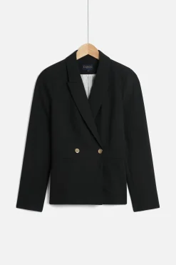 Veste Octavie Double Boutonnage Noir Femme*CAROLL Best