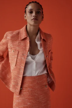 Veste Theoline En Tweed Femme*CAROLL Hot